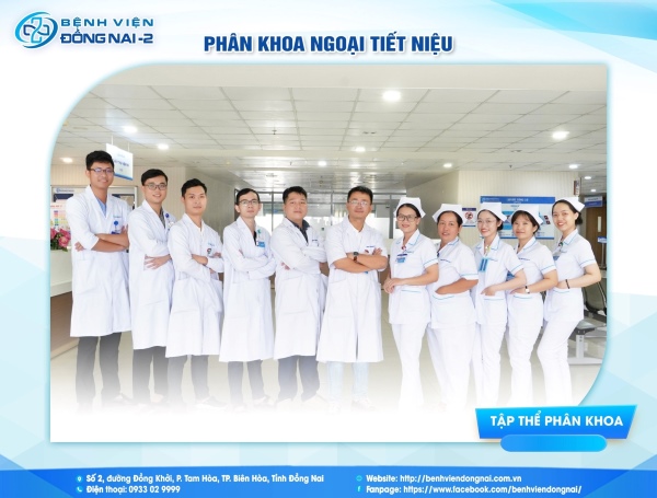 Bệnh viện Đồng Nai -2 điều trị viêm đường tiết niệu ở nam giới hiệu quả