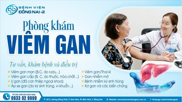 Khám chữa bệnh viêm gan B tại Bệnh viện Đồng Nai -2