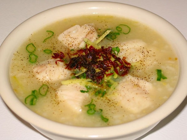 Cháo cá lóc đậu xanh