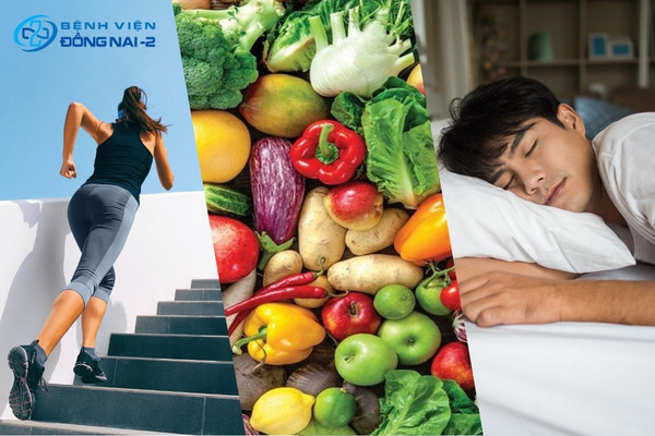 Ngủ đủ giấc, ăn uống khoa học, tập thể dục,... là cách để phòng ngừa đau đầu buồn nôn hiệu quả