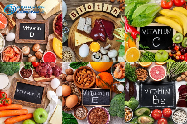 Vitamin D, biotin, C, A, E và B12 thiết yếu cho sức khỏe nang tóc