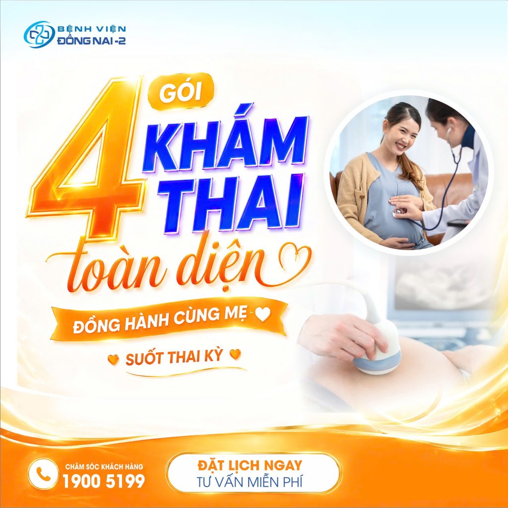 4 Gói Khám Thai Đồng Hành Cùng Mẹ Suốt Thai Kỳ