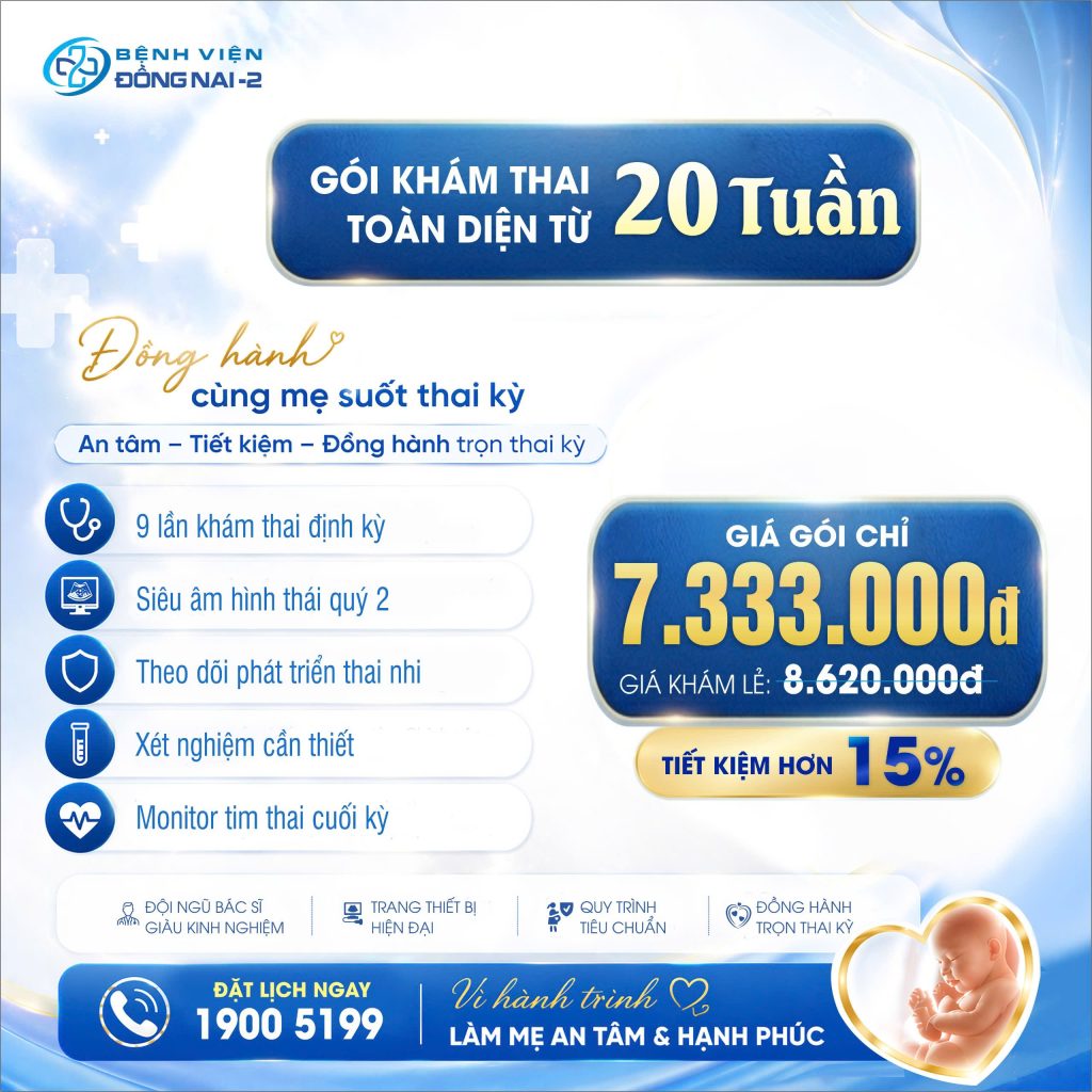 Gói Khám Thai Từ 20 Tuần