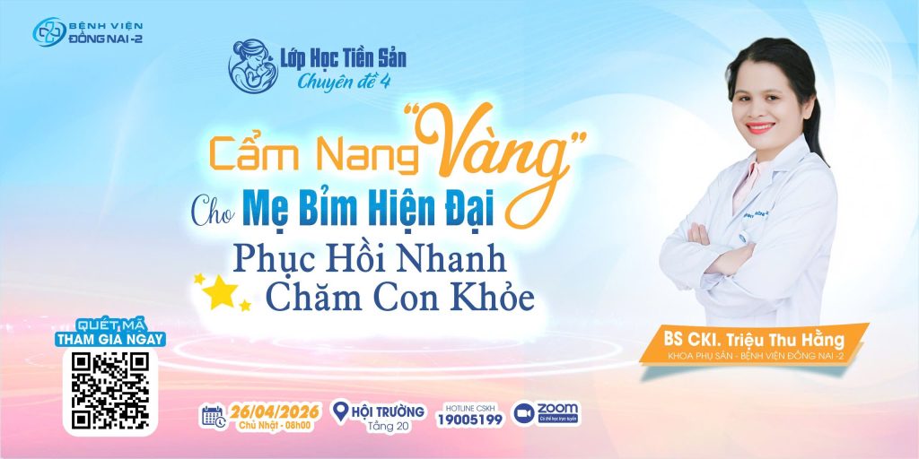Lớp Học Tiền Sản - BS.CKI Triệu Thu Hằng