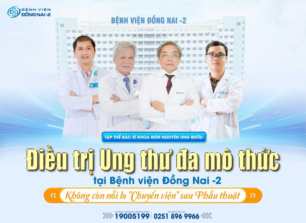 Tập thể bác sĩ khoa đơn nguyên ung bước điều trị ung thư đa mô thức