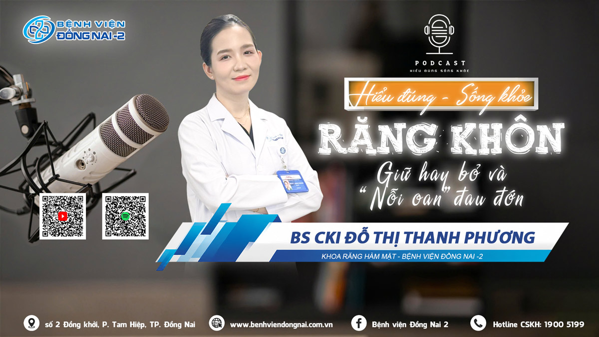 Hiểu đúng sống khỏe - podcast răng khôn