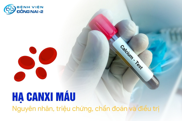 Hạ canxi máu gây ảnh hưởng đến xương khớp và hệ thần kinh ở cả trẻ em lẫn người lớn