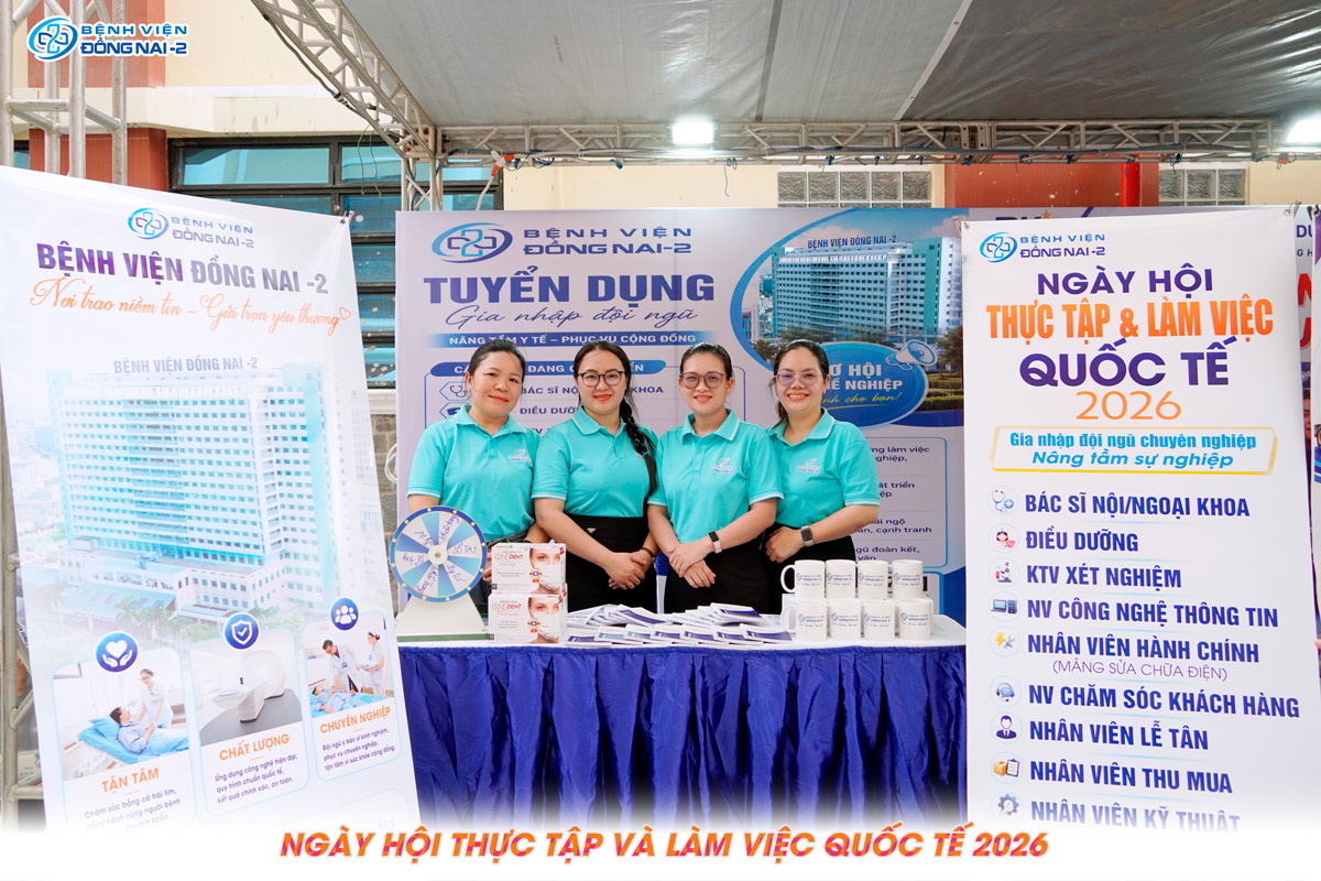 Ngày Hội Việc Làm - Gian Hàng Bệnh Viện Đồng Nai -2