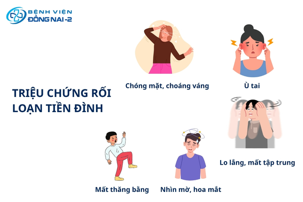 Triệu chứng rối loạn tiền đình rất đa dạng, biểu hiện khác nhau tùy từng người bệnh