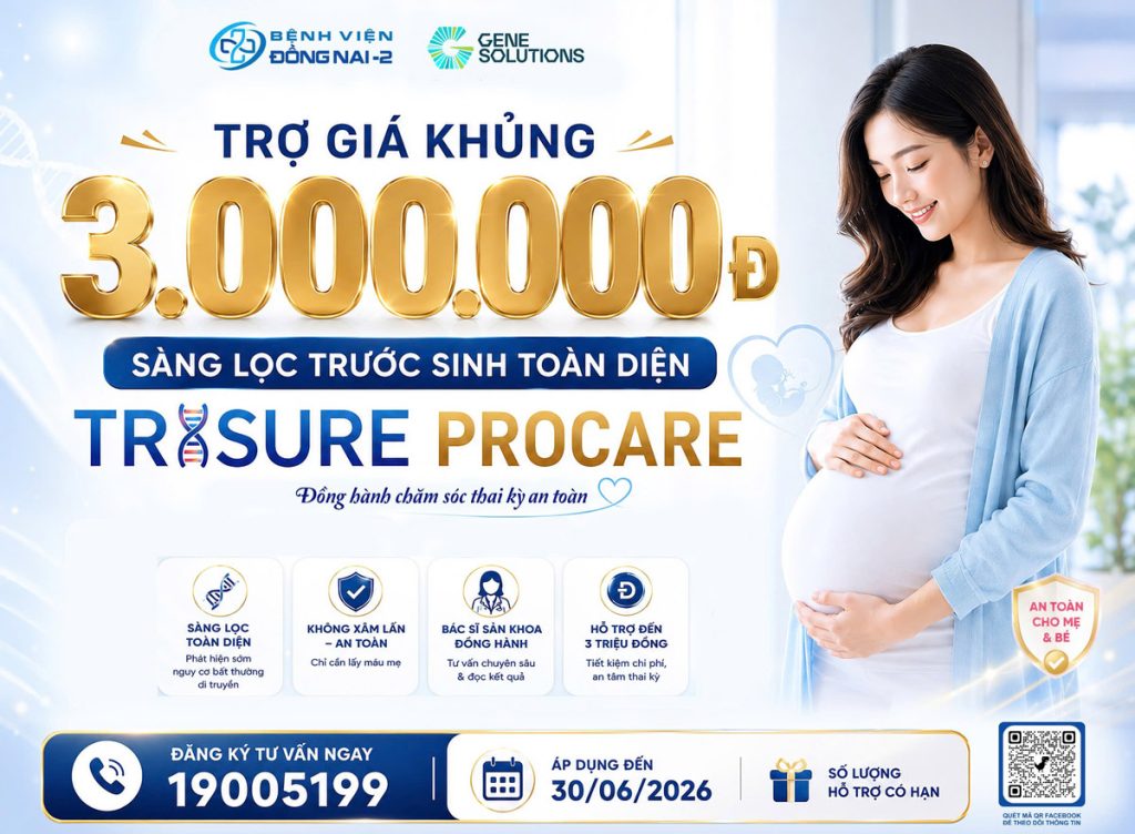 xét nghiệm NIPT TriSure Procare