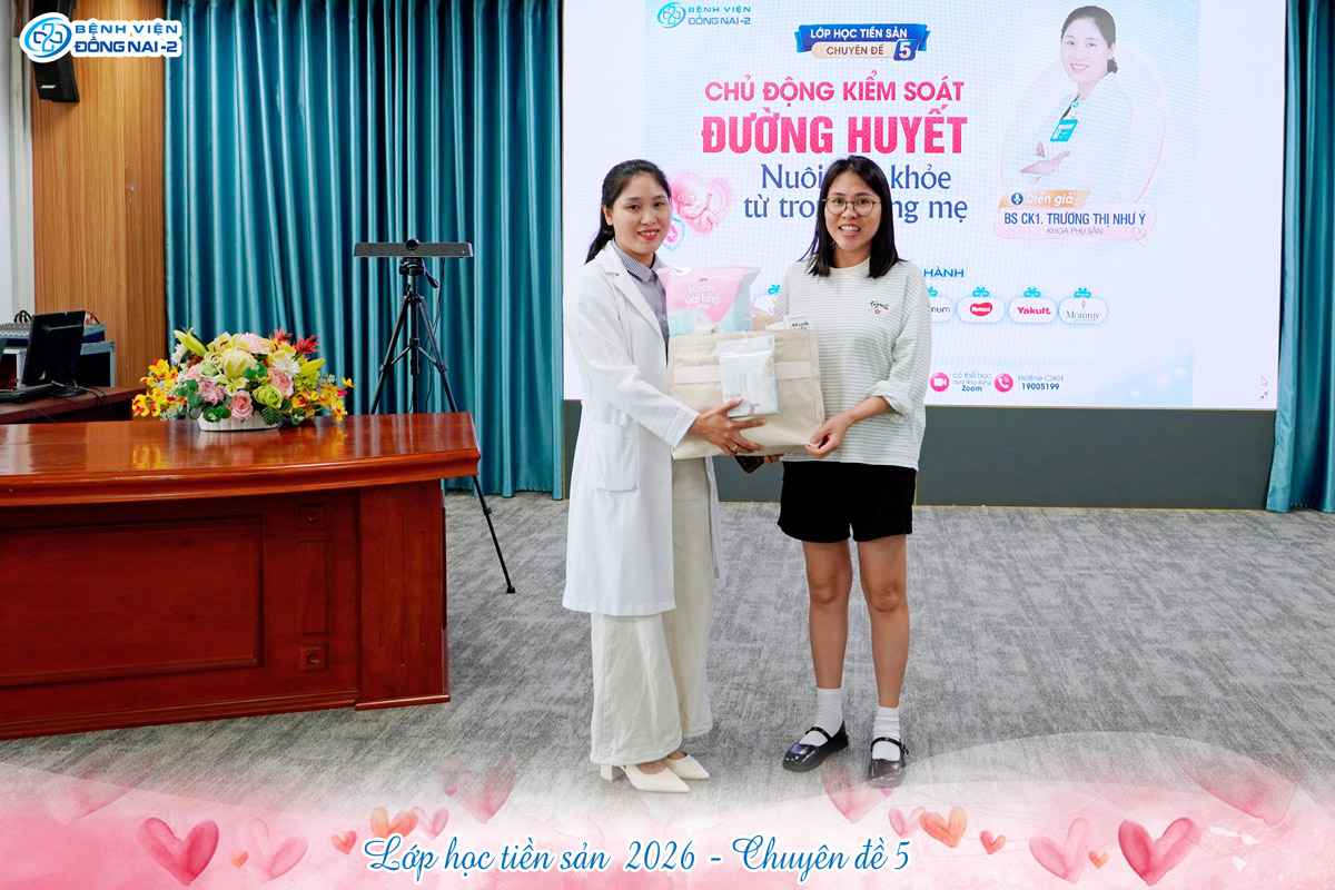 Lớp học tiền sản 2026 - Quà tặng bốc thăm may mắn