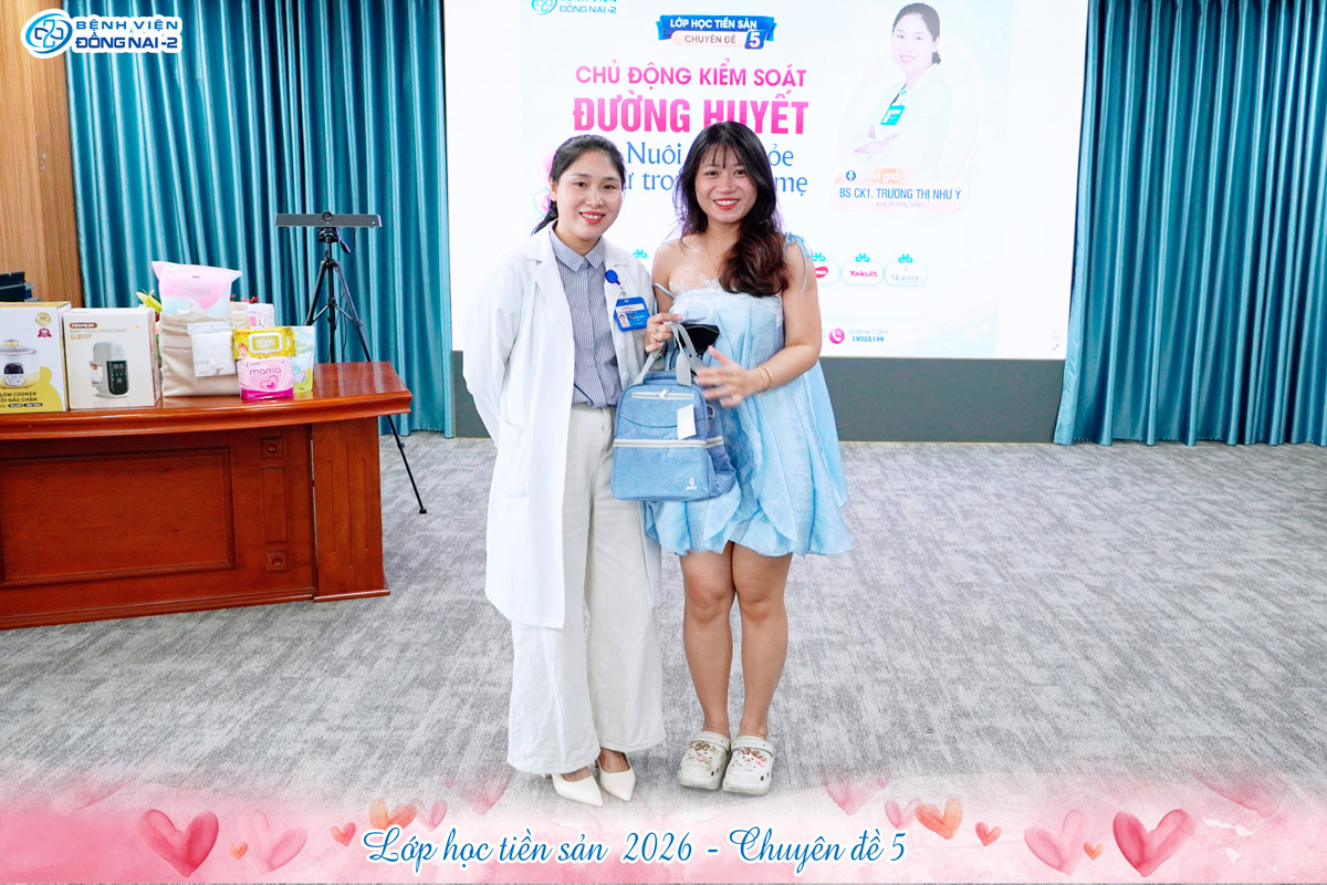 Lớp học tiền sản 2026 - Quà tặng bốc thăm may mắn