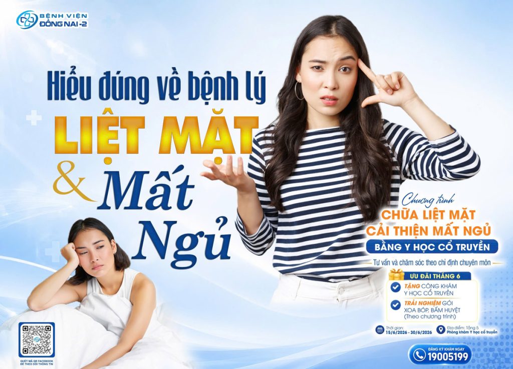 Chữa liệt mặt, cải thiện mất ngủ bằng y học cổ truyền