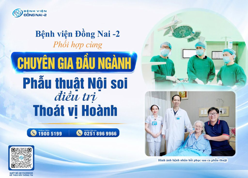 Phẫu thuật nội soi thoát vị hoành tại Bệnh viện Đồng Nai -2