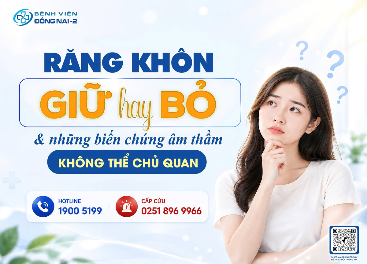 Những biến chứng âm thầm khi trì hoãn nhổ răng khôn