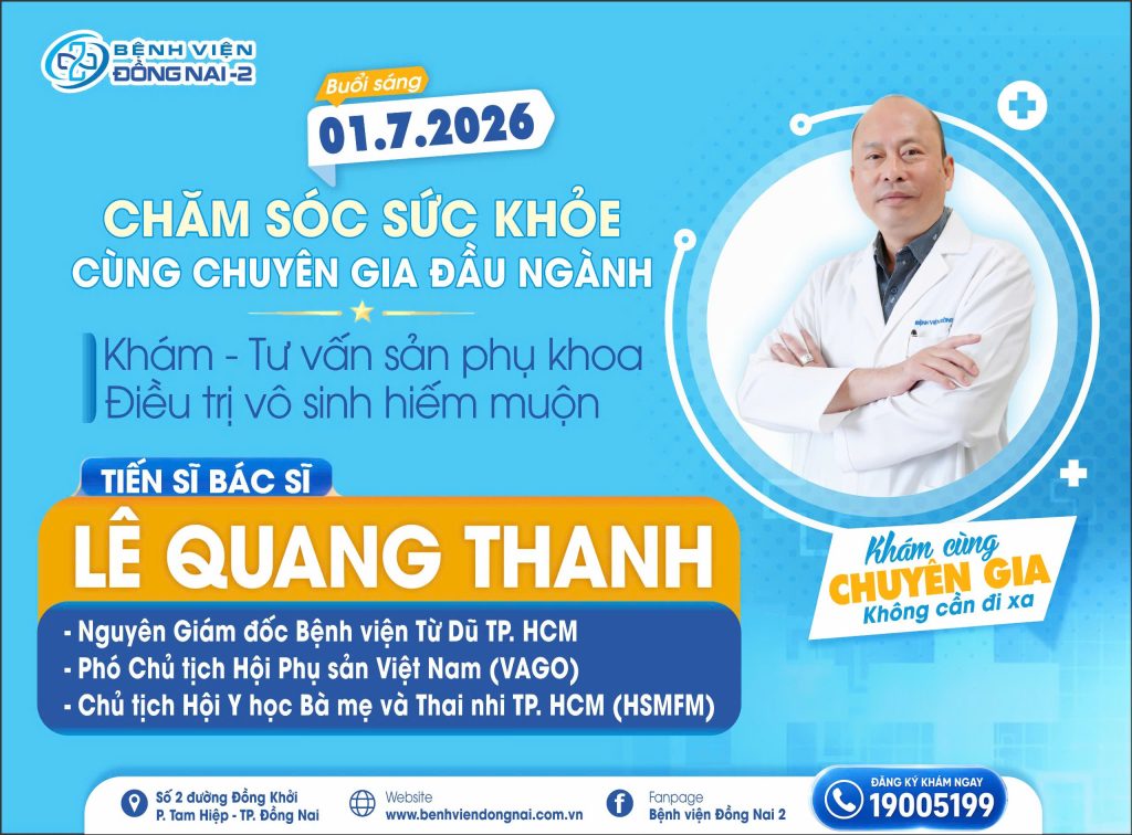 Khám sản phụ khoa cùng Tiến Sĩ Bác Sĩ Lê Quang Thanh
