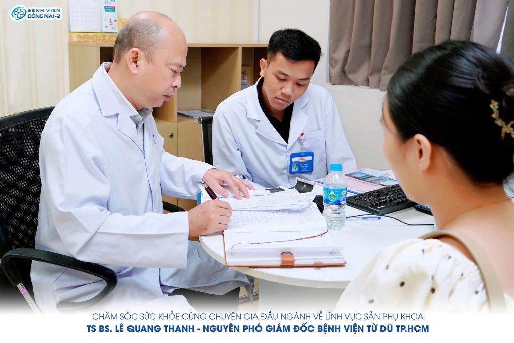 TS.BS Lê Quang Thanh khám tại Bệnh viện Đồng Nai -2