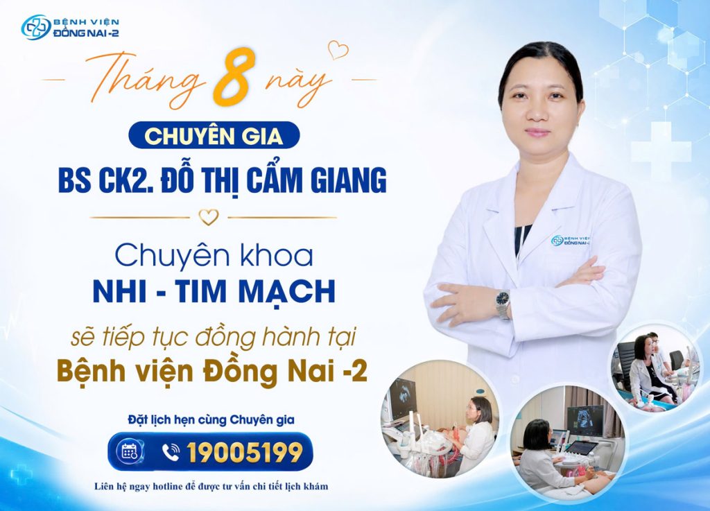 Siêu âm tim thai tháng 8 cùng BS CKII Đỗ Thị Cẩm Giang