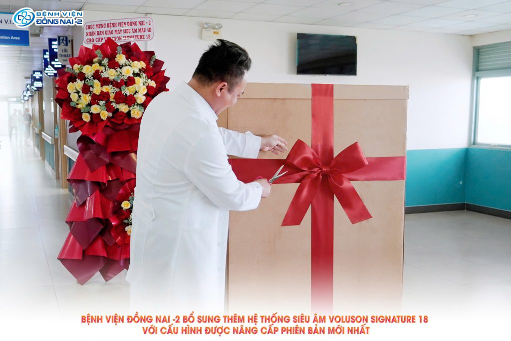 Bệnh viện Đồng Nai -2 đầu tư máy siêu âm Voluson Signature 18