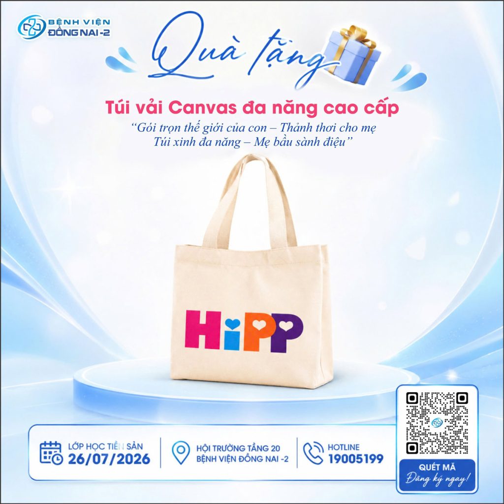 Quà tặng Lớp học tiền sản tại Bệnh viện Đồng Nai -2 