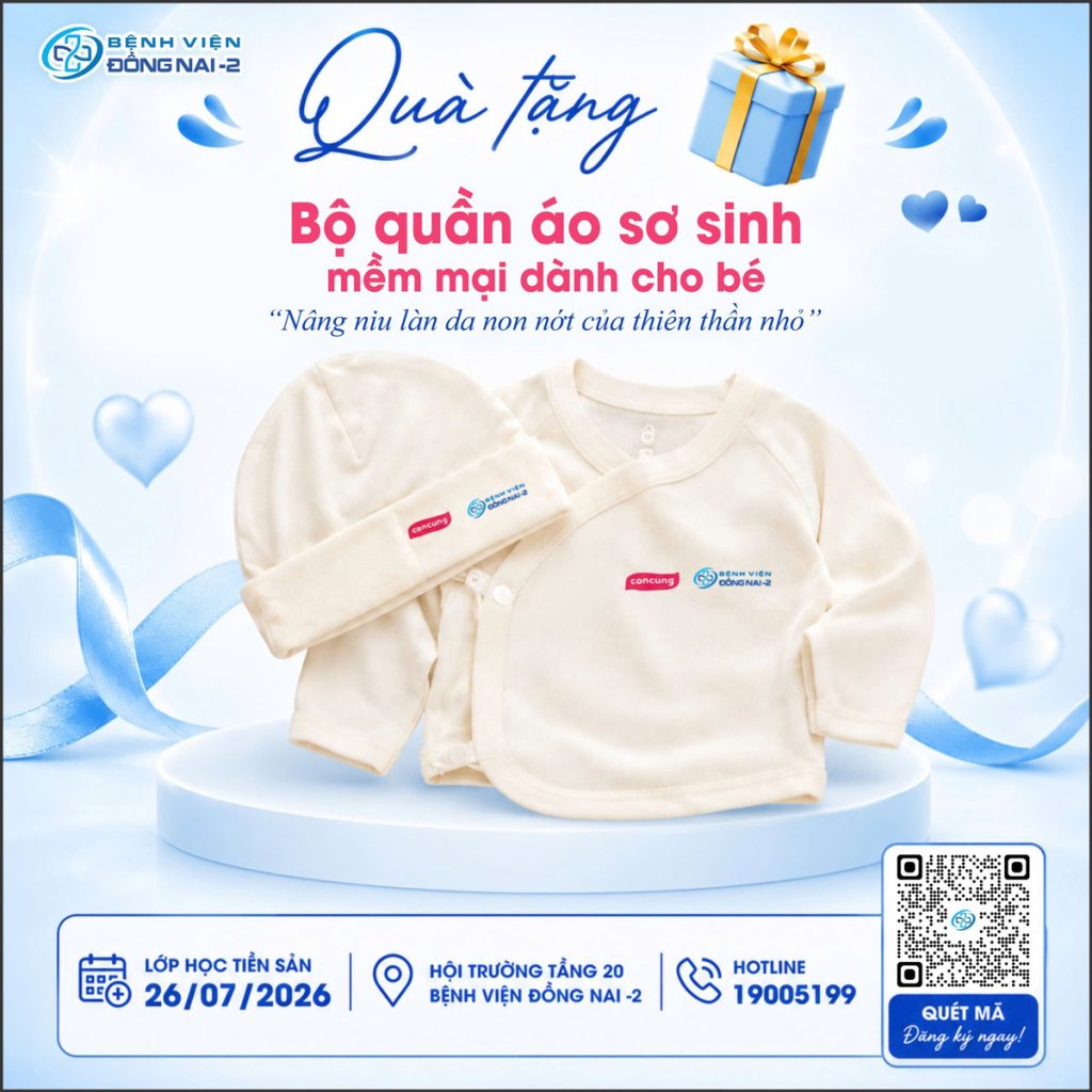 Quà tặng khi tham gia Lớp học tại Bệnh viện Đồng Nai -2