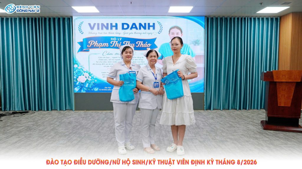 Đào tạo điều dưỡng, nữ hộ sinh, kỹ thuật viên định kỳ tháng 8