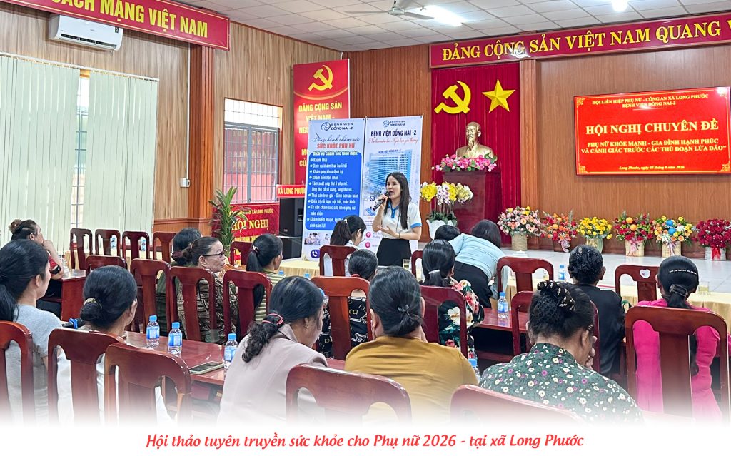 Hội thảo giáo dục sức khỏe phụ nữ xã Long Phước 
