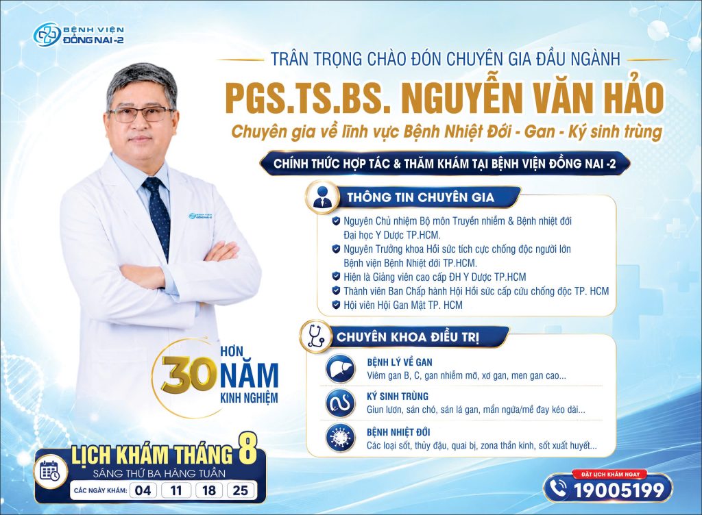 Chuyên gia Gan & Bệnh Nhiệt đới | PGS. TS. BS. Nguyễn Văn Hảo