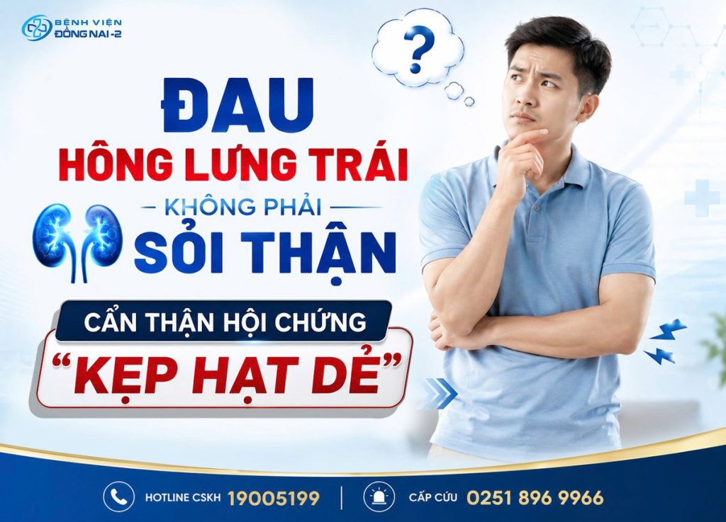 Đau hông lưng trái: Cẩn thận Hội chứng Nutcracker