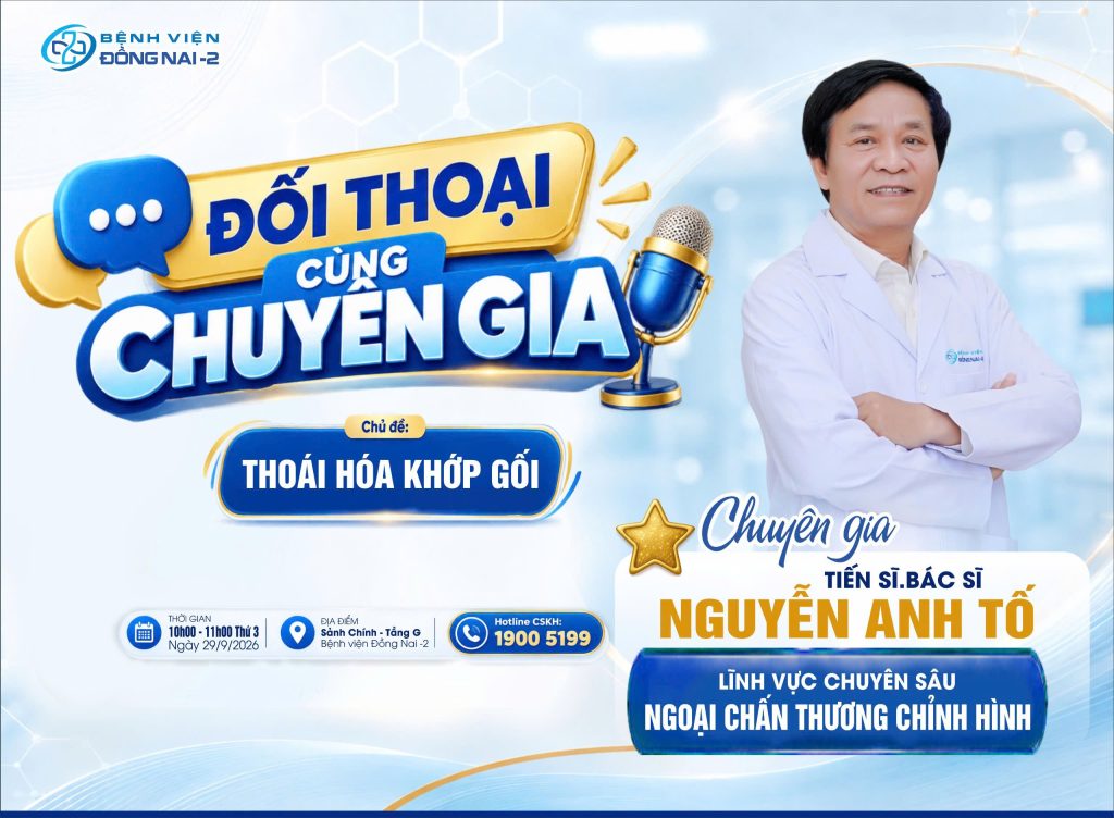 Đối thoại cùng chuyên gia: Thoái hóa khớp gối và điều trị