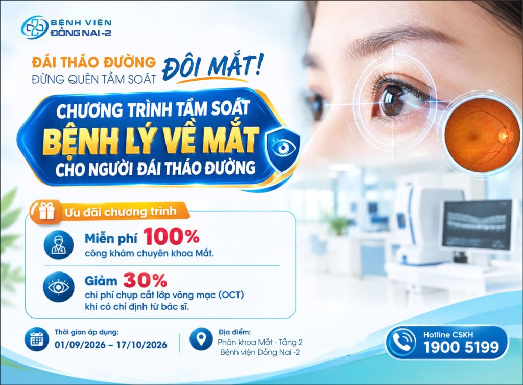 Tầm Soát Bệnh Lý Mắt Cho Người Đái Tháo Đường