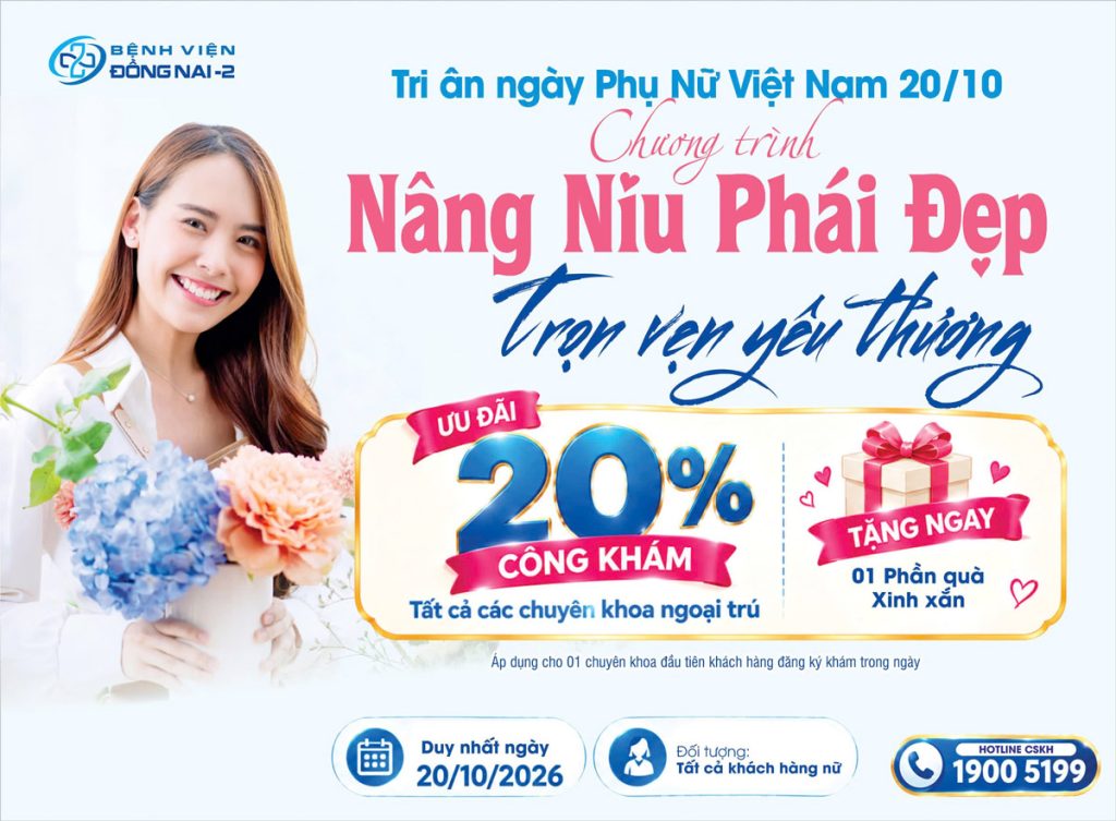 Ưu Đãi Công Khám Ngày 20/10 