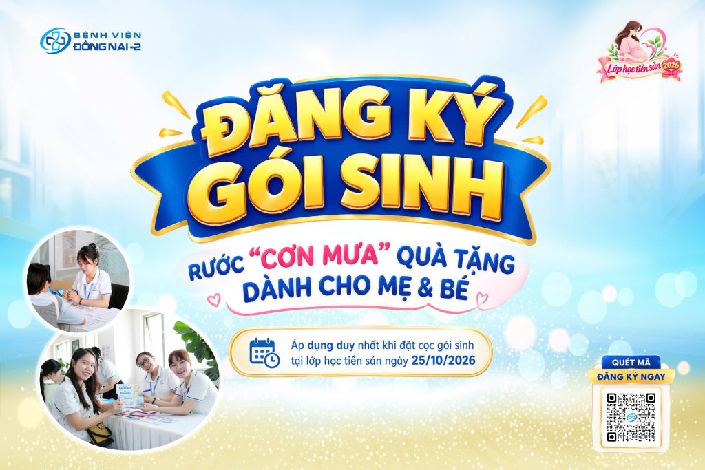 Lớp học tiền sản tháng 10/2026 tại Bệnh viện Đồng Nai -2