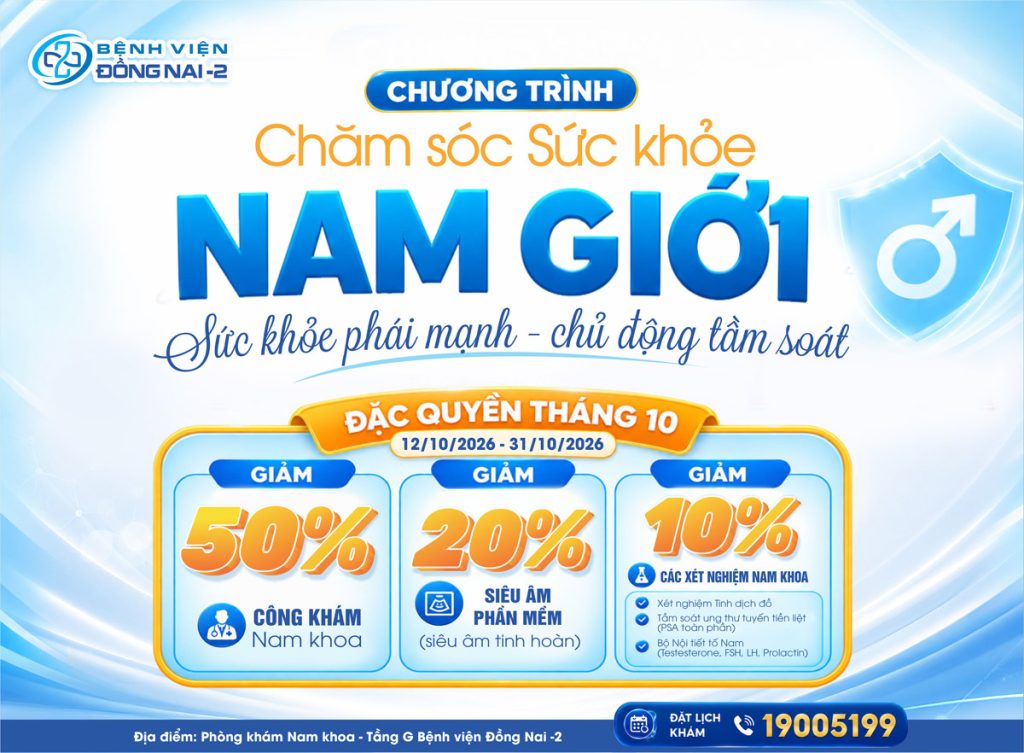 Chăm sóc sức khỏe nam giới | Bệnh viện Đồng Nai -2