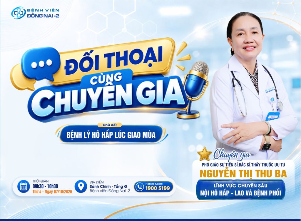 Đối thoại cùng chuyên gia: Bảo vệ sức khỏe hô hấp khi giao mùa