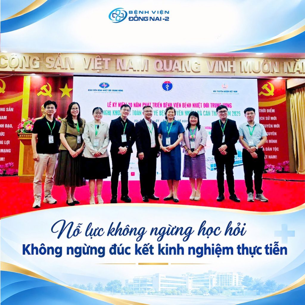 Bác sĩ Bệnh viện Đồng Nai -2 báo cáo tại hội nghị khoa học