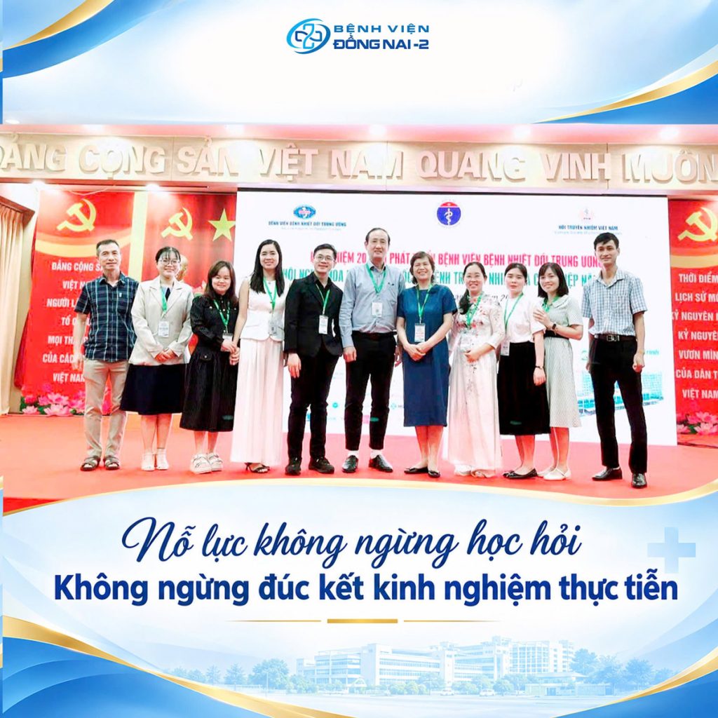 Bác sĩ Bệnh viện Đồng Nai -2 báo cáo tại hội nghị khoa học