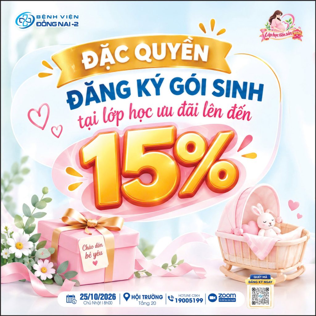 Lớp học tiền sản tháng 10/2026: Nhận diện dấu hiệu chuyển dạ